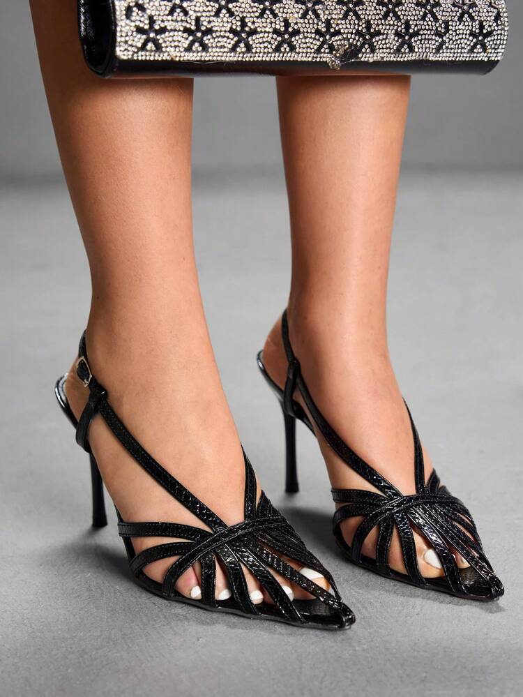 CUCCOO SZL Pointed Toe Stiletto High Heel Fashion Minimalist Daily Party Women High Heel Pumps