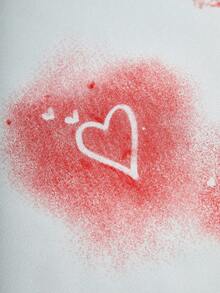 STEELVANCE Men's Random Print Hooded Long Sleeve Sweatshirt