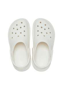 Crocs Stomp Women's Clog White CR209347 - White - View 3
