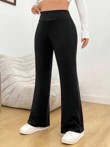 Solflare Plus Solid Flare Leg Sweatpants