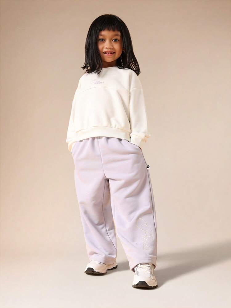 Hoodie With Wide Leg Jogger Set