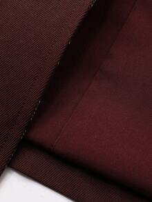 FRIFUL 女士撞色格纹翻领落肩长袖口袋拉链袖口翻边宽松休闲百搭常规外套，秋冬女式外套 - 中紫紅色 - 查看 8