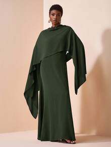 Zivah 2025年初秋，全新圣帕特里克节风格，西部风、游牧风、生日派对风、毕业季风、学院风、日常出游的基础百搭风、休闲度假风、邮轮旅行风、沙滩海边日光浴风、热门街头风， - 墨綠色 - 查看 4