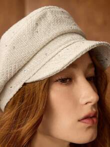 MOTF PREMIUM 女士贝雷帽 - 米色 - 查看 3