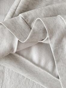 SHEIN Moletom com Capuz Digital Estampa de Onça para Meninas Pré-Adolescentes Voltar às Aulas, Novo, Solto, Confortável, Moda Casual Versátil, Streetwear Felpudo e Grosso