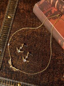 HARRY POTTER X SHEIN Women Necklace Sets - Gold - View 1