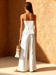 Travachic KIDS Tween Girls' Casual Floral Print Top And Pants Set