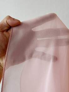 Elenzga 情人节加大码女士优雅收腰长袖连帽连衣裙，秋季时尚穿搭，情人节佳选 - 粉色 - 查看 8