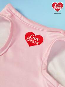 Care Bears X PETSIN 1 Áo ba lỗ họa tiết hoạt hình hình chú gấu nhỏ, mây, sao màu hồng ngọt ngào, dễ thương, co giãn thoải mái cho thú cưng, mèo và chó - Nhiều màu - Xem 9