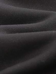 Cozy Pixies 2pcs Baby Girl Floral Print Knit Soft Crew Neck Long Sleeve Sweatshirt And Pants Set Baby Set Autumn Winter Season Baby Sweat Outfits Girl Puffed Sleeve Baby Outfit Baby Girl Heart Outfit Baby Casual Sets - Black and White - View 5