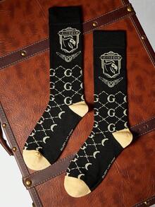 HARRY POTTER X SHEIN 女士及膝袜 - 彩色 - 查看 1