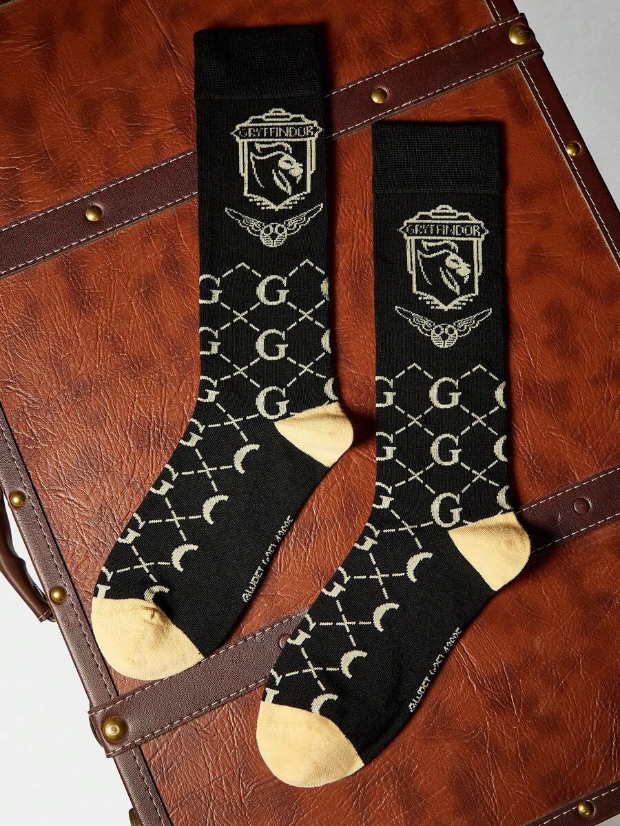 HARRY POTTER X SHEIN 女士及膝袜 - 彩色 - 查看 1