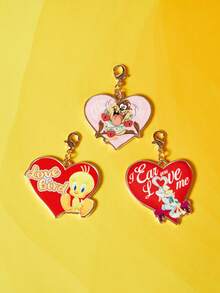 LOONEY TUNES X SHEIN Keyrings & Keychains - gold - View 3