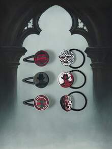 A Nightmare on Elm Street X ROMWE Hair Accessory Sets - Multicolor - View 1
