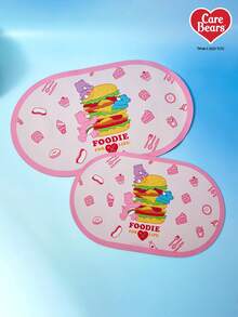 Care Bears X PETSIN Cute Cartoon Pet Placemat For Home Use - Pink - View 4