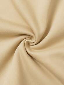 SHEIN Striped Patchwork Casual Maternity Sweatshirt - Apricot - View 7