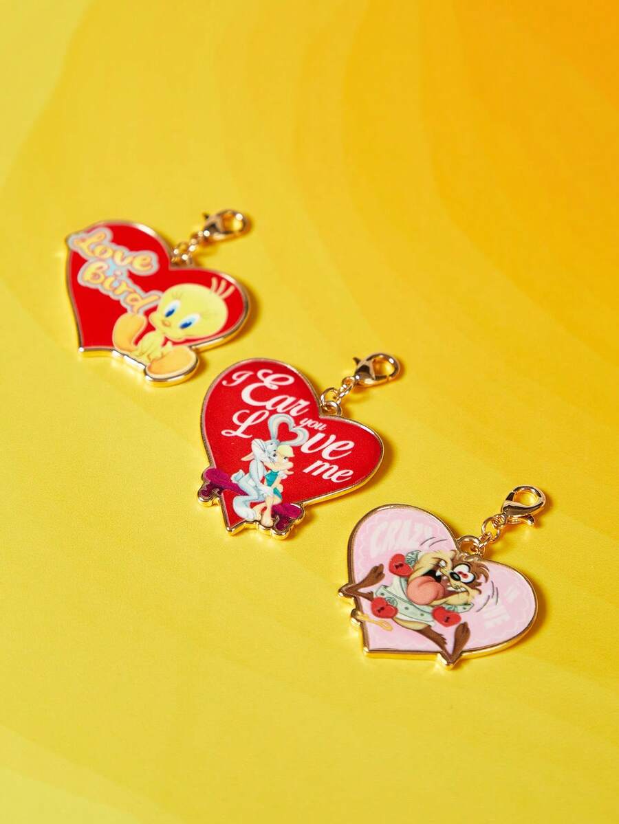 LOONEY TUNES X SHEIN Keyrings & Keychains - gold - View 1