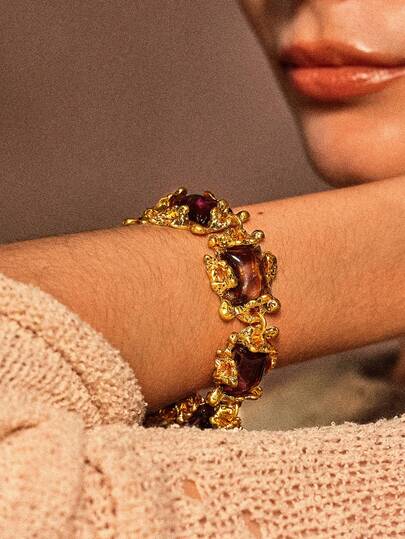 Glisma Pulseiras de Contas Femininas, Joias Ocidentais, Dinheiro Antigo, Pedras Preciosas, Roupas, Outono/Inverno, Para Mãe/Mulher/Menina/Mãe, Premium