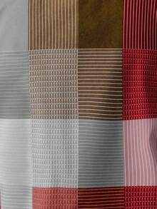 Manfinity Homme 男士格子休闲长袖衬衫，男士条纹衬衫或格子衬衫，男士休闲长袖衬衫，多色衬衫，适合男士穿着，风格经典，适合日常休闲、周末旅行、户外活动、探险旅行、轻松的工作环境或半正式场合，也是送给男友/丈夫、周年纪念日或圣诞节的理想礼物。 - 彩色 - 查看 6