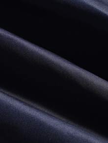 PAVTROS 男士休闲街头图案撞色夹棉大衣、风衣/户外风衣、派克大衣、宽松大衣、冬季夹克、街头服饰 - 藏蓝色 - 查看 11