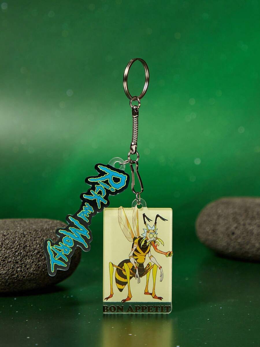 Rick and Morty X SHEIN Llaveros y Portallaves