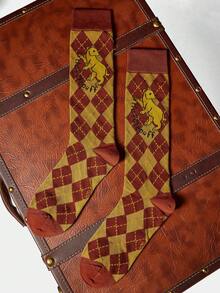 HARRY POTTER X SHEIN Women Knee High Socks - Multicolor - View 1