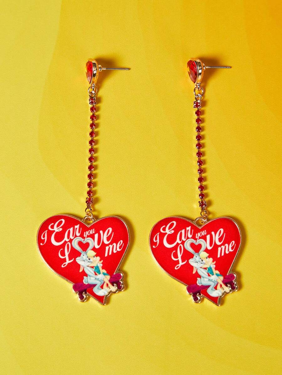 LOONEY TUNES X SHEIN Women Stud Earrings