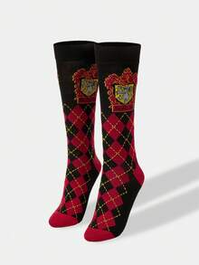HARRY POTTER X SHEIN Calze lunghe fino al ginocchio per donna - Multicolore - Visualizzare 2