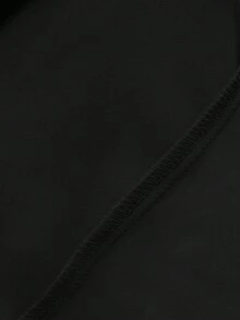 Franclia 通勤时尚百搭束腰双排扣金属纽扣撞色饰边卡其色女式西装外套，优雅春秋季外套，商务休闲装，漂亮女士西装外套 - 黑色 - 查看 5