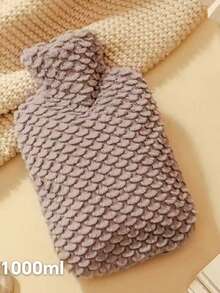Plush Hot Water Bag, PVC Water Injection Bag, Warm Hands, Explosion-Proof, Leak-Proof, Cute, Embroidered, Simple, Portable, Detachable, Warm Hands And Feet, Used During Periods, Hot Water Bag Christmas Gifts, Hand Warmers, Gifts For Men, Stocking Stuffers, Hand Warmers Rechargeable - Multicolor - View 13