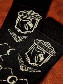 HARRY POTTER X SHEIN 女士及膝袜 - 彩色 - 查看 3