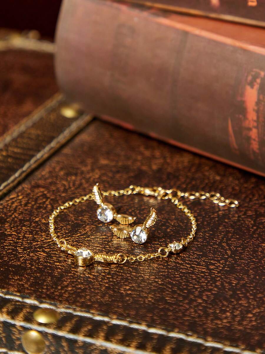 HARRY POTTER X SHEIN Women Bracelet Sets - Gold - View 1