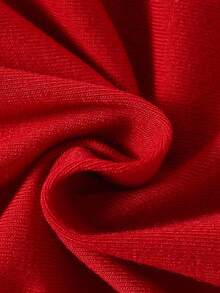 SHEIN Playful Pals Wesołych Świąt Bożego Narodzenia, chłopięcy, swobodny, modny, minimalistyczny, kreatywny, świąteczny klimat, dekoracyjny, zabawny, numeryczny i graficzny nadruk, szczęśliwego Nowego Roku