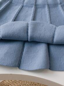 Souflis Souflis Ensemble de cardigan tricoté et jupe tricotée avec décoration de nœud pour bébé fille - Multicolore - Voir 7