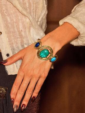 Glisma Women Bangles,Western Jewelry,Old Money,Gemstone,Outfits,Fall/Autumn/Winter,For Mom/Women/Girl/Mother,Premium