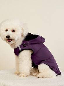 PETSIN 1pc Pet Raincoat For Dogs, Waterproof Dog Clothes