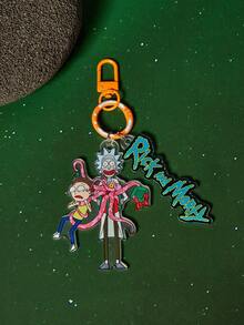 Rick and Morty X SHEIN 钥匙扣和钥匙链 - 彩色 - 查看 3