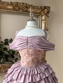 Lovelzi Elegant, Romantic, Fashionable, Sexy Grey-Pink Knitted Stretchy Halter Dress, Suitable For Nightclub, Party, Beach, Vacation, Shopping, Afternoon Tea, Cocktail Party