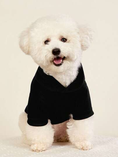 PETSIN Plain Pet Hoodie – Cozy And Soft For Spring, Autumn, Winter, And Chilly Summer Evenings; Perfect For Daily Walks, Indoor Relaxation, Outdoor Adventures, Travel, Holiday Gatherings, And Festive Photo Shoots