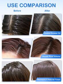 Slow Sunday Volumizing Hair Powder, Dry Shampoo, Natural Look, No Oily Or Greasy Residue, Delivers Matt Finish, Adds Volume And Texture, Autumn And Winter Hair Care, Ideal For Holiday, Party, Travel, Outdoor Activity, Y2k Fashion, And Cosplay, For Valentine'S Day, Valentines Gift, Suitable For Spring Personal Care - Clear - View 2