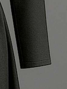 Sweetra Young 1 件 Streecool Tween Girl 印花领连衣裙 - 黑與白 - 查看 5