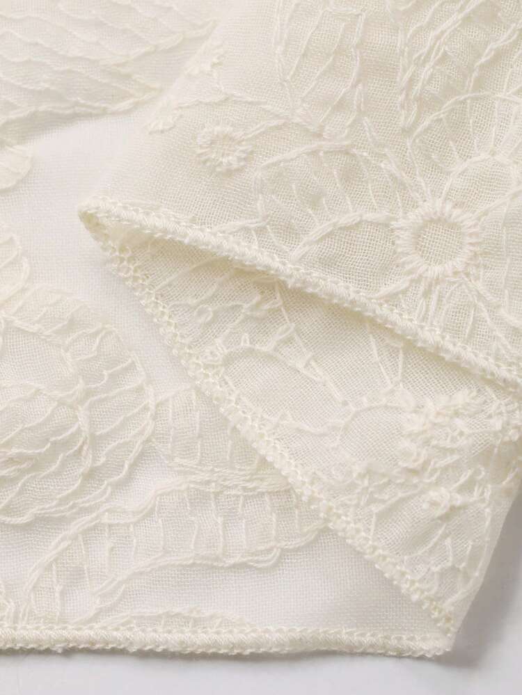 Asymmetrical Lace Layered Mini Skirt, Casual Plus Size Women, All Season