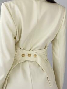 Firerie Women's Elegant Office Fitted Blazer