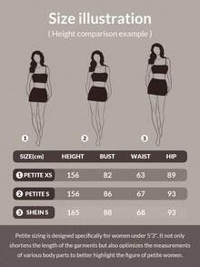 SHEIN PETITE Women's Fall Pebble Detail Straight-Leg Sweatpants Baggy - Dark Grey - View 10