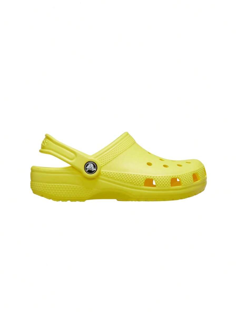 Crocs Dép clog trẻ em cổ điển màu vàng Cyber Yellow 206991-77J - Cyber Yellow - Xem 1