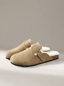 Solecia 女士休闲百搭通勤日常保暖平底鞋 - 駝色 - 查看 2