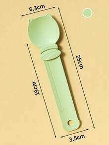 1pc Soft Squeeze Pet Food Dispenser - Long Handle Wet Food Feeder, Plastic Pet Snack Spoon, Cat Food Feeding Tool (Cat Food Not Included) - Multicolor - View 7