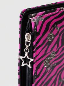 ROMWE Goth Small Wallets - Pink - View 2