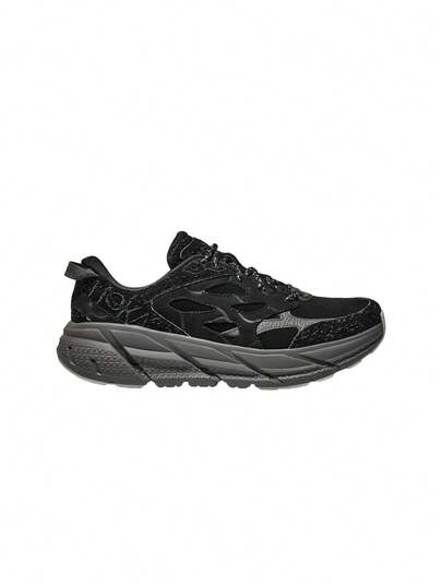 Hoka Clifton L Suede TP Unisex Sneakers Black /Satellite Grey 1150910