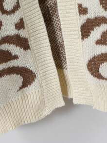 Tween Girls Fashionable Casual Leopard Print Long Cardigan, Autumn/Winter Cute Cardigan Kids Cardigan Sweater Cute Sweaters For Kids Big Girl Knit Cardigan Kids Big Sweater Cute Cardigan Girl Sweaters Cardigan Kids Sweaters For Girls Button Girl S Spring And Autumn Suit Girl Sweater Jacket Kids Cardigan For Girls Little Girl Cardigans Kids Sweaters For Girls Button Children Cardigan - Multicolor - View 7